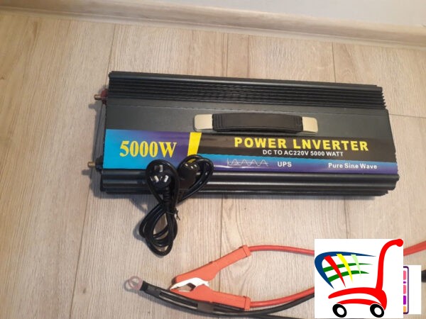 Pretvara Napona Sa Punjaem Akumulatora 12V 220V 5000W -