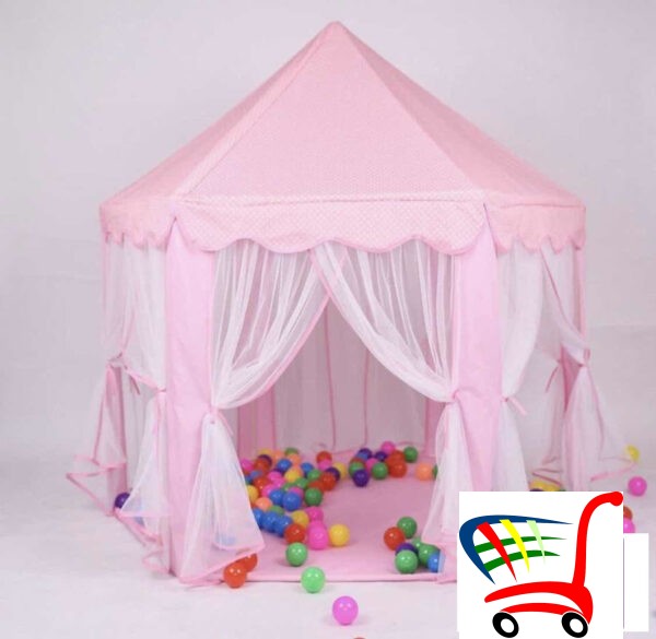 Princes Ator Sa Baldahinom U Roze Boji 140X135 -