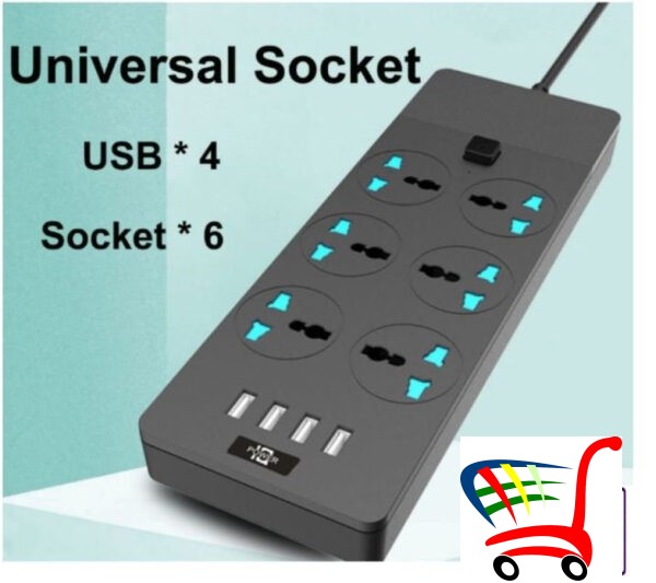 Produzni Kabal Sa Nastavcima Za Utinice I Usb Portove -