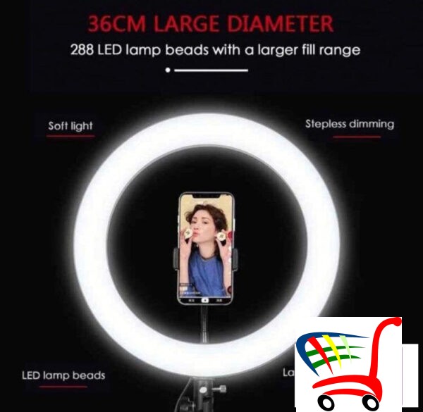 Profi Led Ring Svetlo Za Slikanje I Minkanje 35Cm 14Inc -