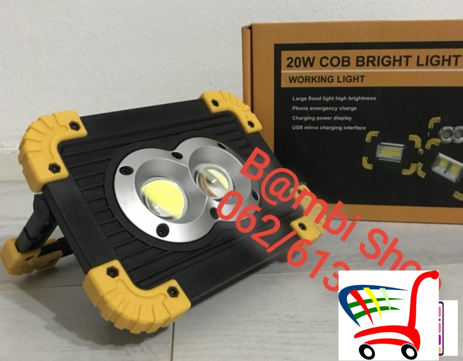 Punjivi Reflektor 20W -