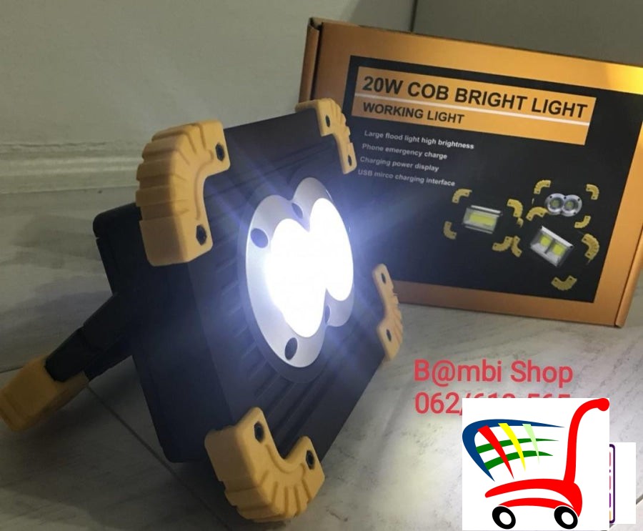 Punjivi Reflektor 20W -