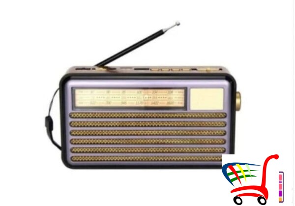 Radio Fm Tranzistor Solarno Punjenje + Bluetooth Mk-193Bt -