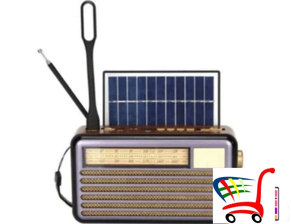 Radio Fm Tranzistor Solarno Punjenje + Bluetooth Mk-193Bt -