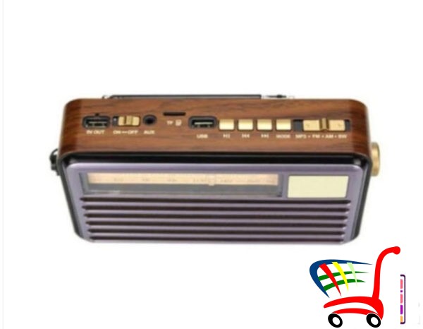 Radio Fm Tranzistor Solarno Punjenje + Bluetooth Mk-193Bt -