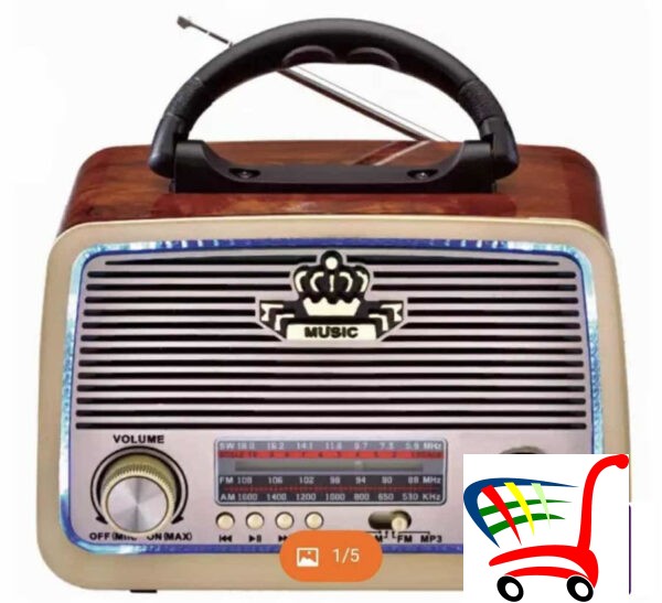 Radio Retro - Blutut Tranzistor Mk 173 Bt