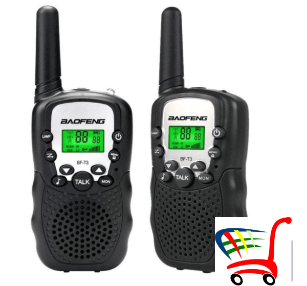 Radio Stanica Baofeng 2 Komada Bf-T3 Toki Voki ! -