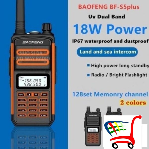 Radio Stanica Baofeng Bf-S5 Plus-Radio-Radio-Radio-Radio -