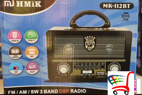 Radio Tranzistor / Usb Fm Tf Aux -