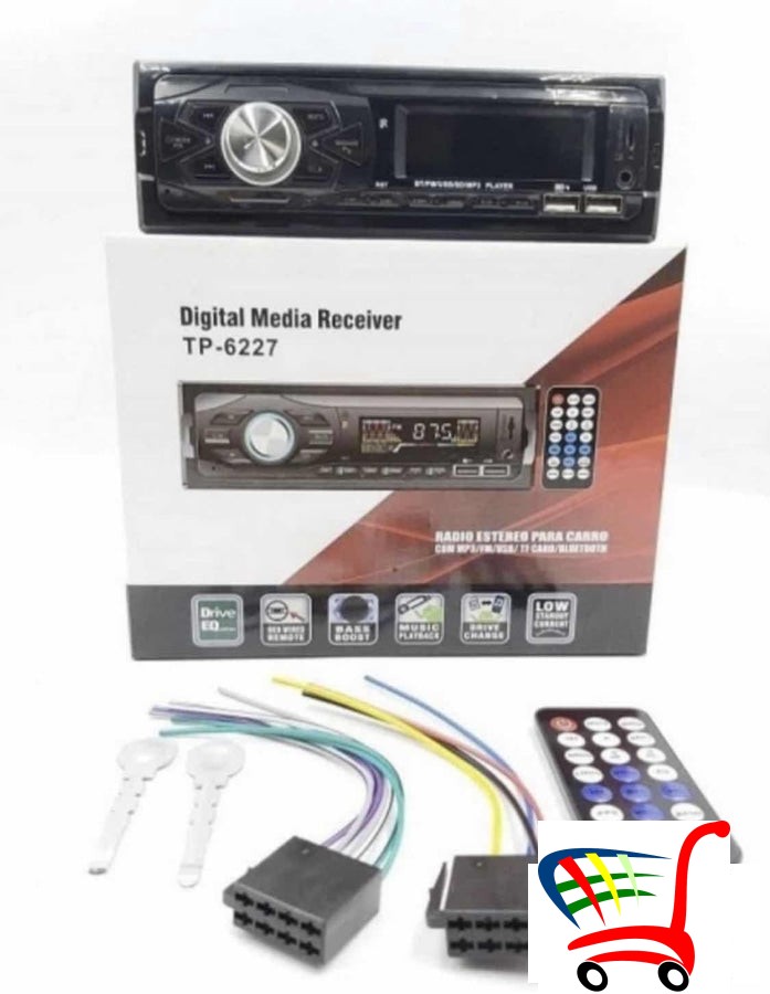 Radio Za Auto Bt Usb Mp Daljinski Tp C Radio Za Auto Bt Usb Mp