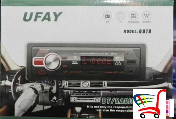 Radio Za Auto Mp3 Usb Blutut -6918 -