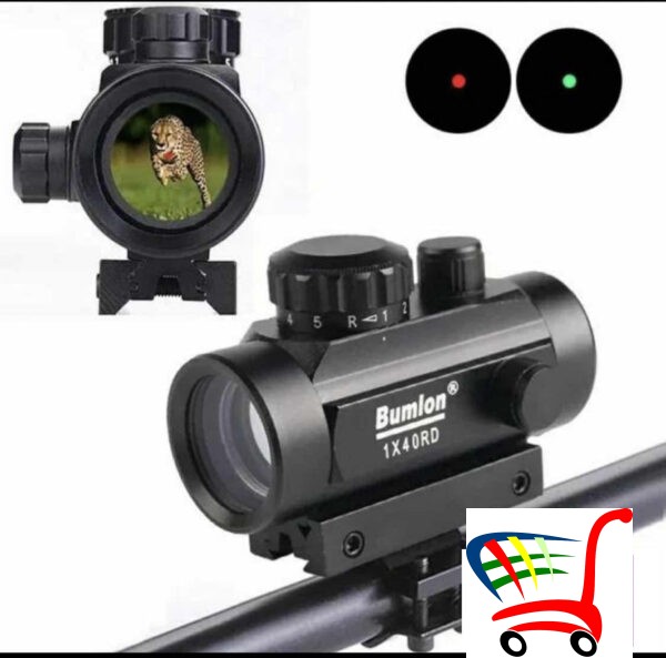 Red Dot Optika - Bushnell 1X40Rd