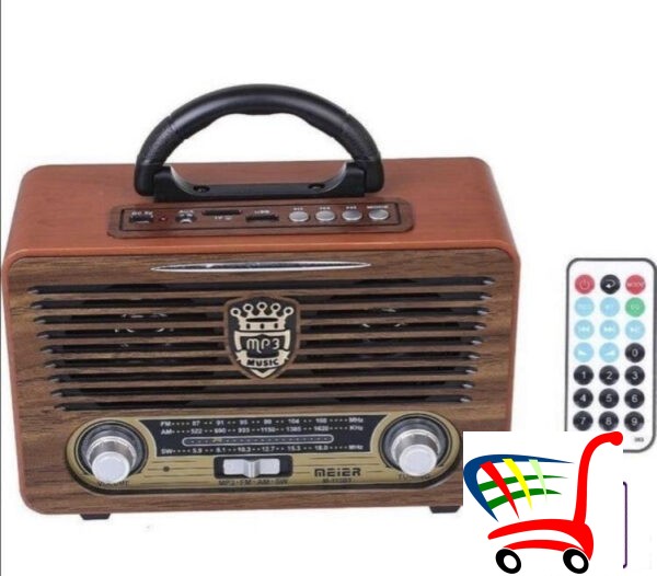 Retro Bluetooth Zvucnik I Radio -