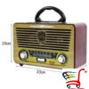 Retro Radio Prijemnik Sa Blutut Vezom - Bluetooth