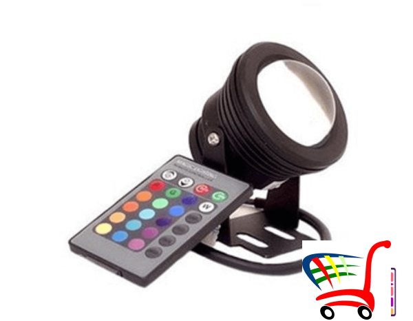 Rgb Full Led Reflektor Lampa Za Bazene 12V - 220V !