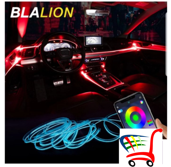 Rgb Led Osvetljenje Za Vas Enterijer U Automobilu -