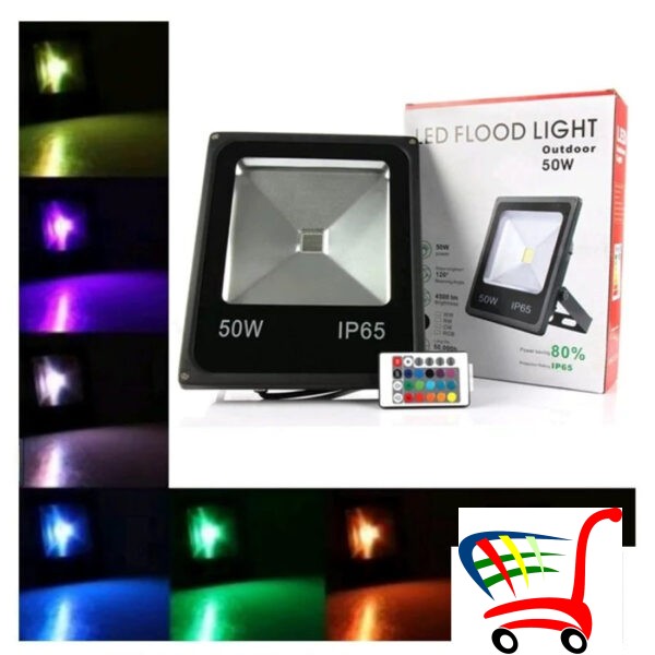 Rgb Led Reflektor 30W Sa Daljinskim- -