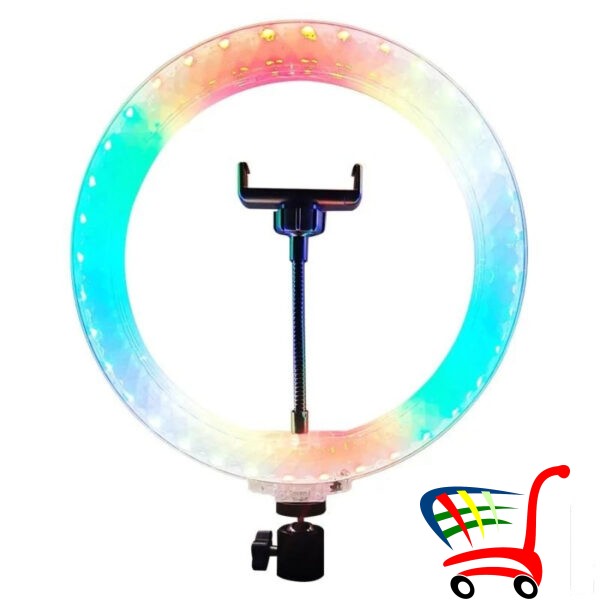 Rgb Ring Light 10 Ina & Diamond Crystal Lamp -