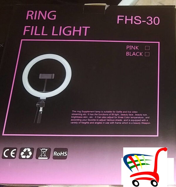 Ring Light 30Cm Sa Postoljem -