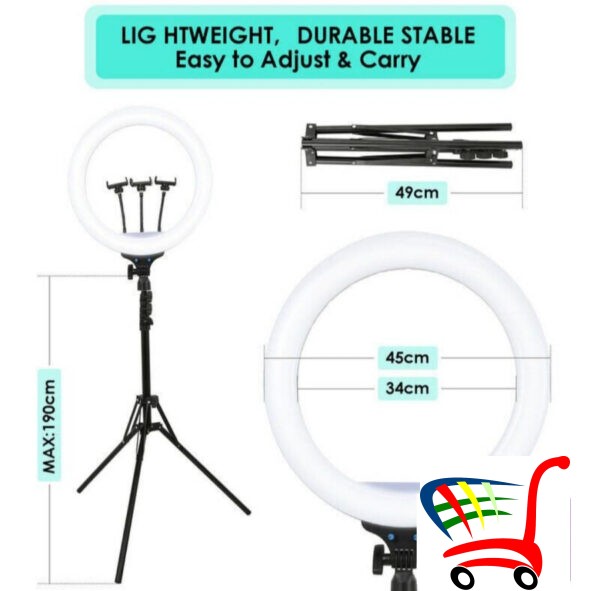 Ring Light 46Cm 18 Sa Daljinskim -