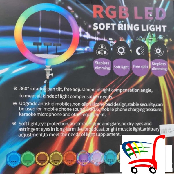 Ring Light - Led Rgb 18 Inca Rgb