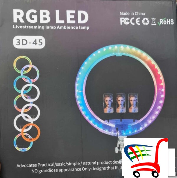 Ring Light - Led Rgb 18 Inca Rgb