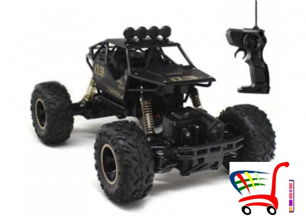 Rock Crawler Metalni Dzip Na Daljinski Upravljac -