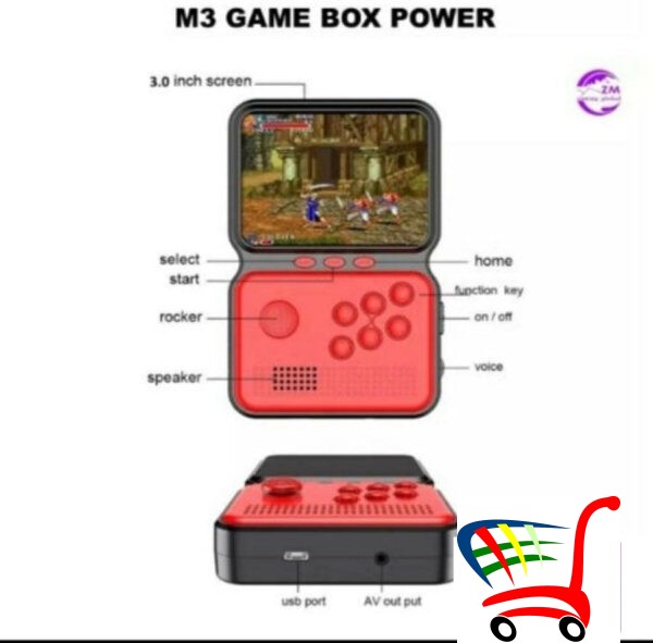 Runa Konzola Game Box Power M3 -