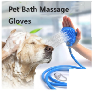 ! Rukavica Za Kupanje Kucnih Ljubimaca Sa Crevom -