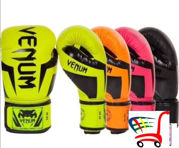 Rukavice Za Box Sparing Venum - Narandaste