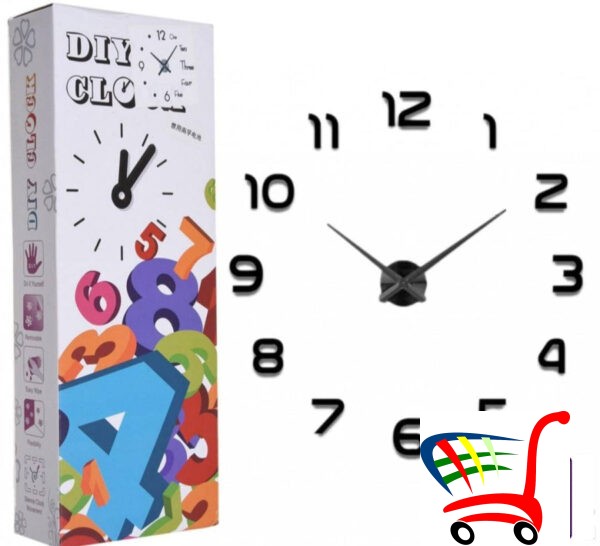 Sat-Zidni Sat Diy Clock-Sat-Zidni Clock -