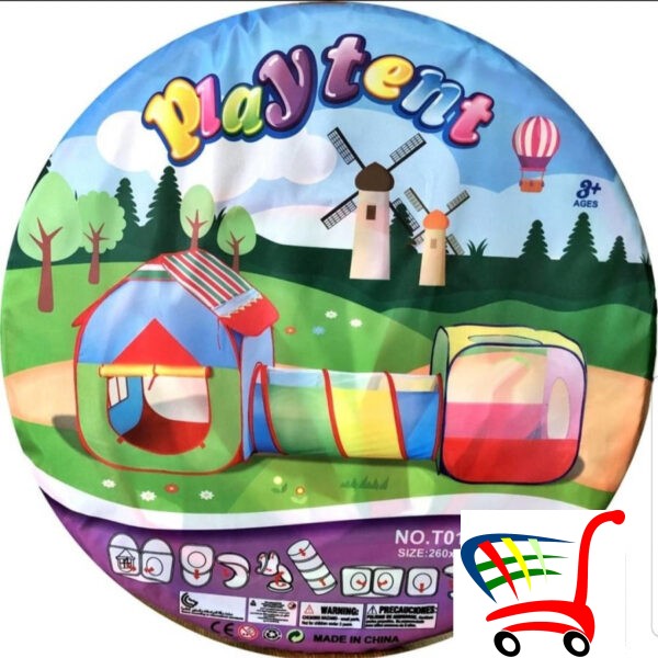 Ator 3In1 Za Decu-Play Tent -