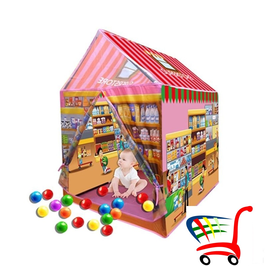 Sator Za Igranje Sa 50 Loptica -