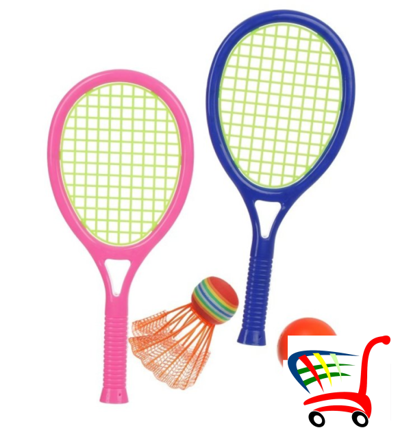 Set 2 In 1 Badminton I Odbojka () -