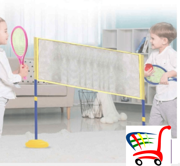 Set 2 In 1 Badminton I Odbojka () -