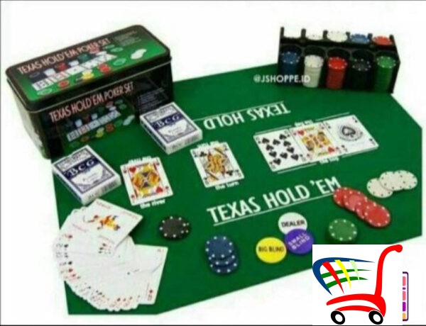Set Ipova Za Texas Holdem Poker - Ipovi