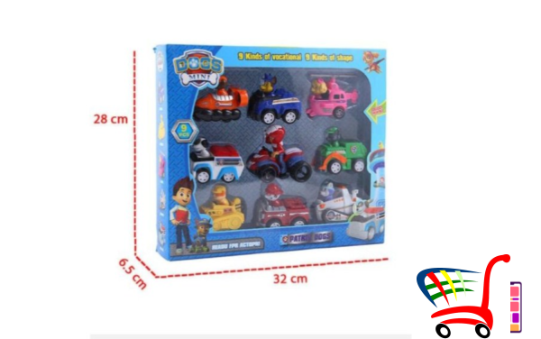 Set Patrolne Sape 8 Kuca + Raider -
