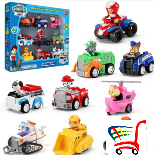 Set Patrolne Sape 8 Kuca + Raider -