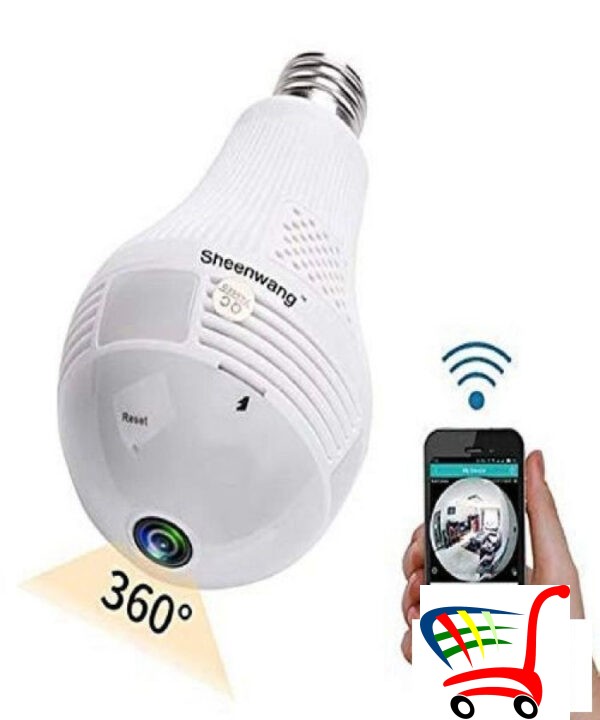 Sijalica Kamera Led Beina Wifi 360 Stepeni -