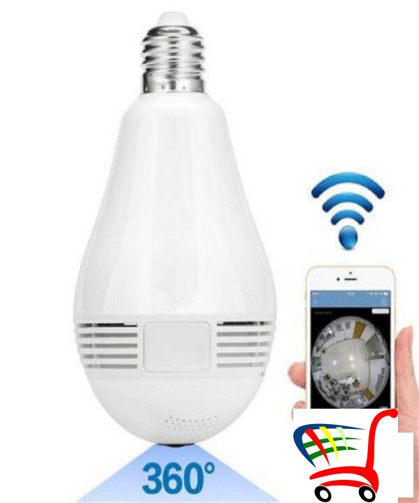 Sijalica Kamera Led Beina Wifi 360 Stepeni -