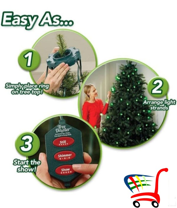 Sijalice Za Jelku Tree Dazzler-Godisnje Sijalice -