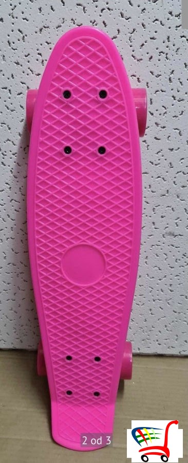 Skejtbord - Penibord Penny Board Zuti / Rozi Ljubicasti