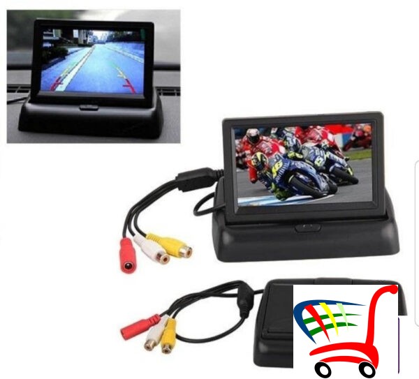 Sklopivi Monitor Za Auto-4 3 In. -