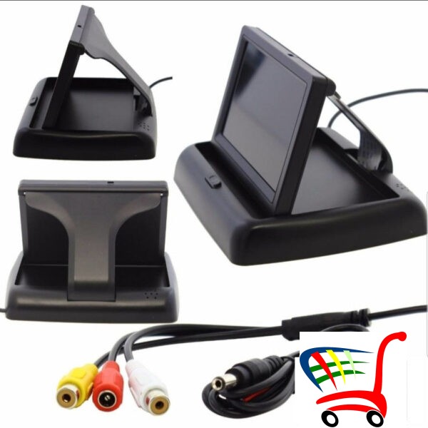 Sklopivi Monitor Za Auto-4 3 In. -