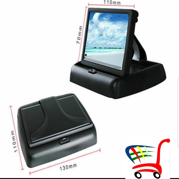 Sklopivi Monitor Za Auto-4 3 In. -