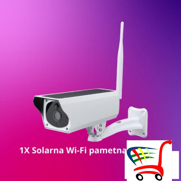 Solarna Ip Wifi Kamera Sa Antenom -