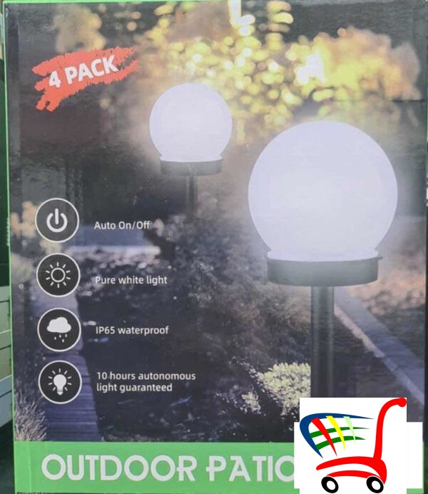 Solarna Lampa Lampe Za Dvorite Pakovanje 4 Kom -X18 -