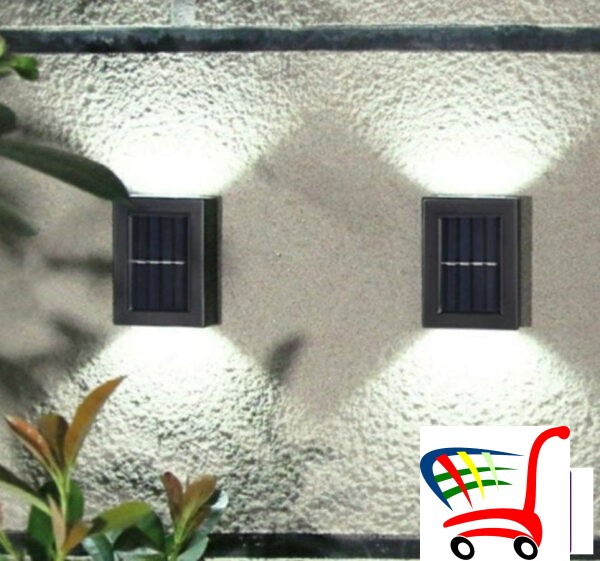 Solarna Lampa Za Zid 2 Kom -