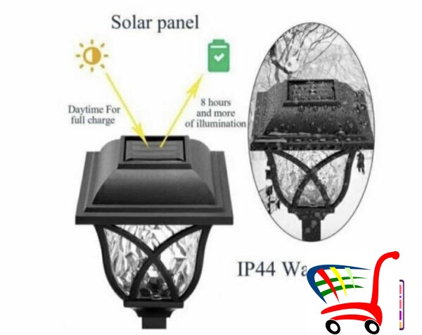 Solarna Led Lampa - Svetlo Za Batu 6 Komada