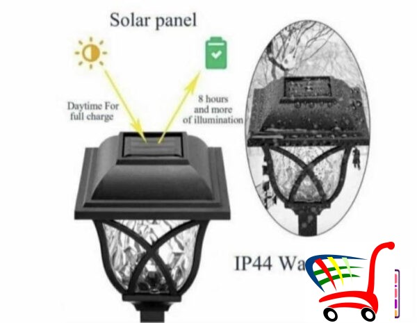 Solarna Led Lampa - Svetlo Za Batu 6 Komada